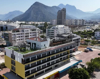 750m to Sea, Rooftop Pool – 2+1 in Leman, Close to Everything